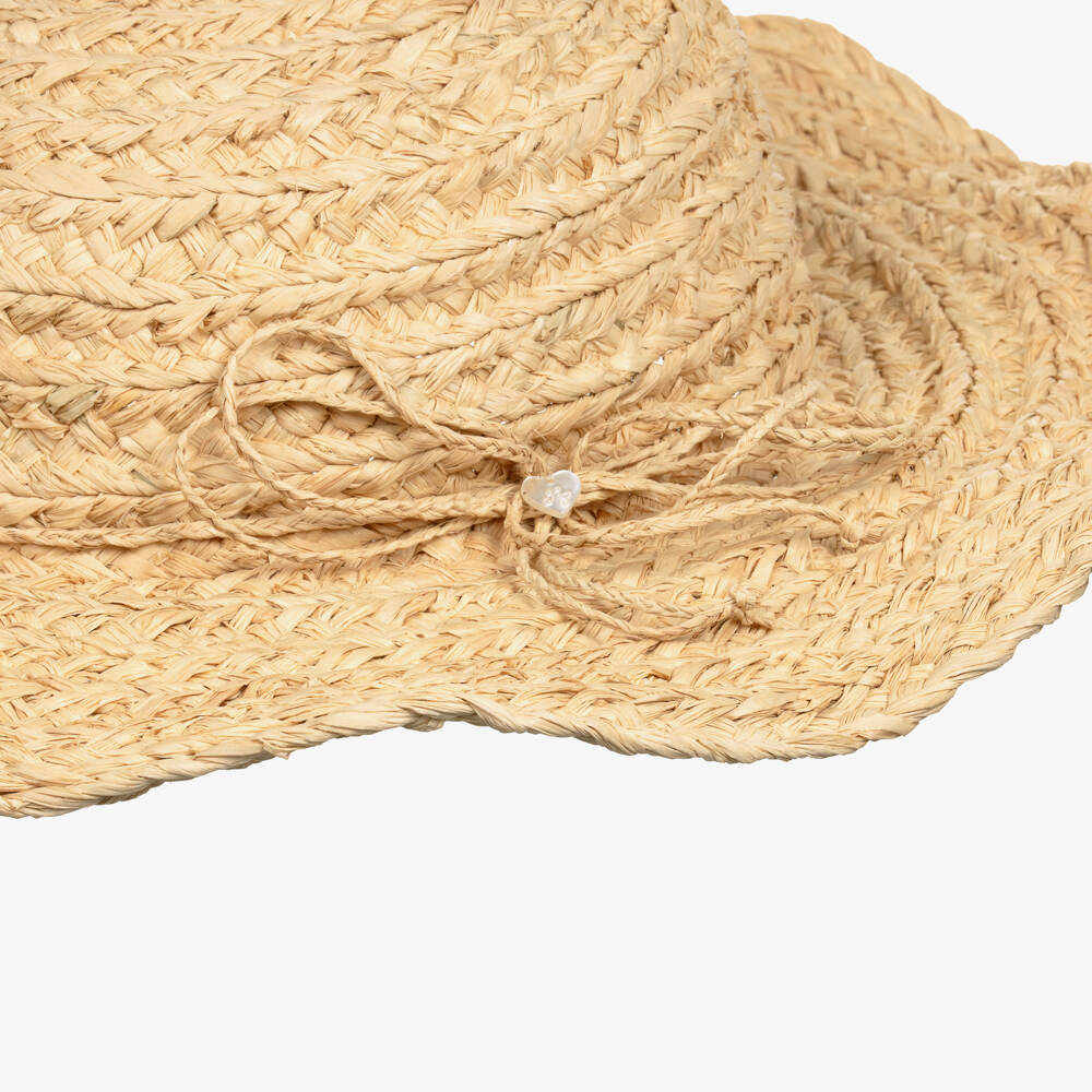 Tartine et Chocolat-قبعة شمسية منسوجة للبنات | Childrensalon Outlet