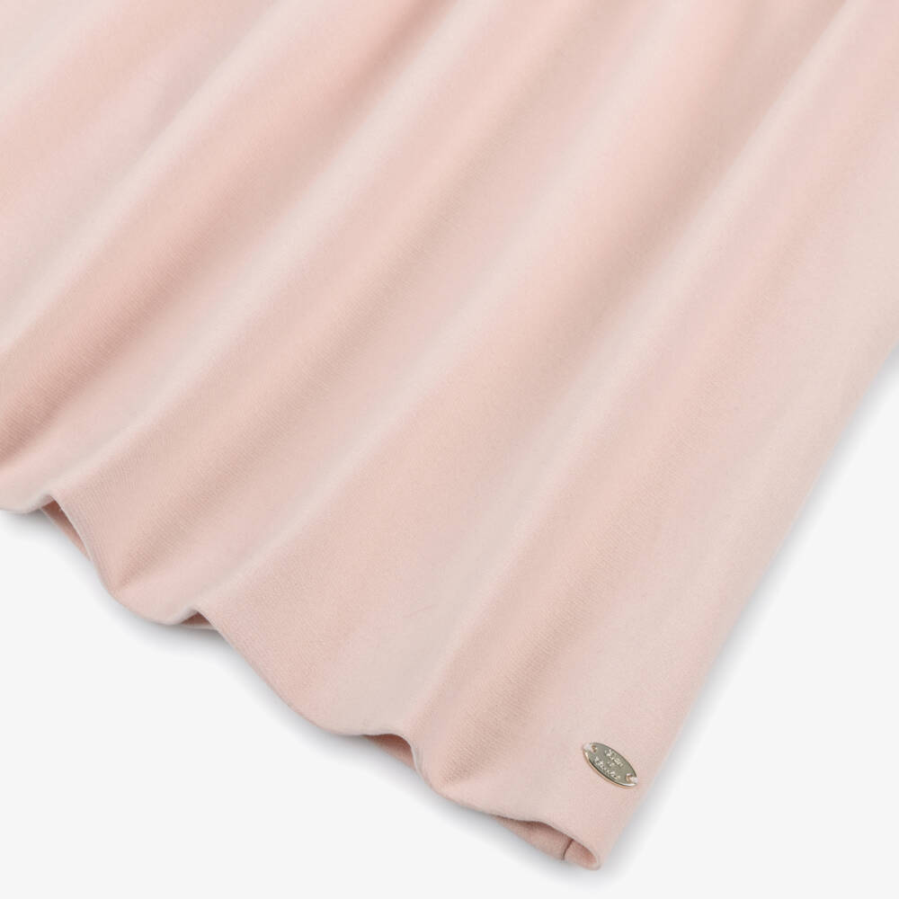 Tartine et Chocolat-Girls Soft Pink Lace Dress | Childrensalon Outlet