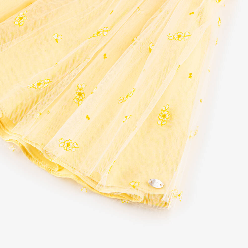 Tartine et Chocolat-فستان تول زهري للبنات | Childrensalon Outlet