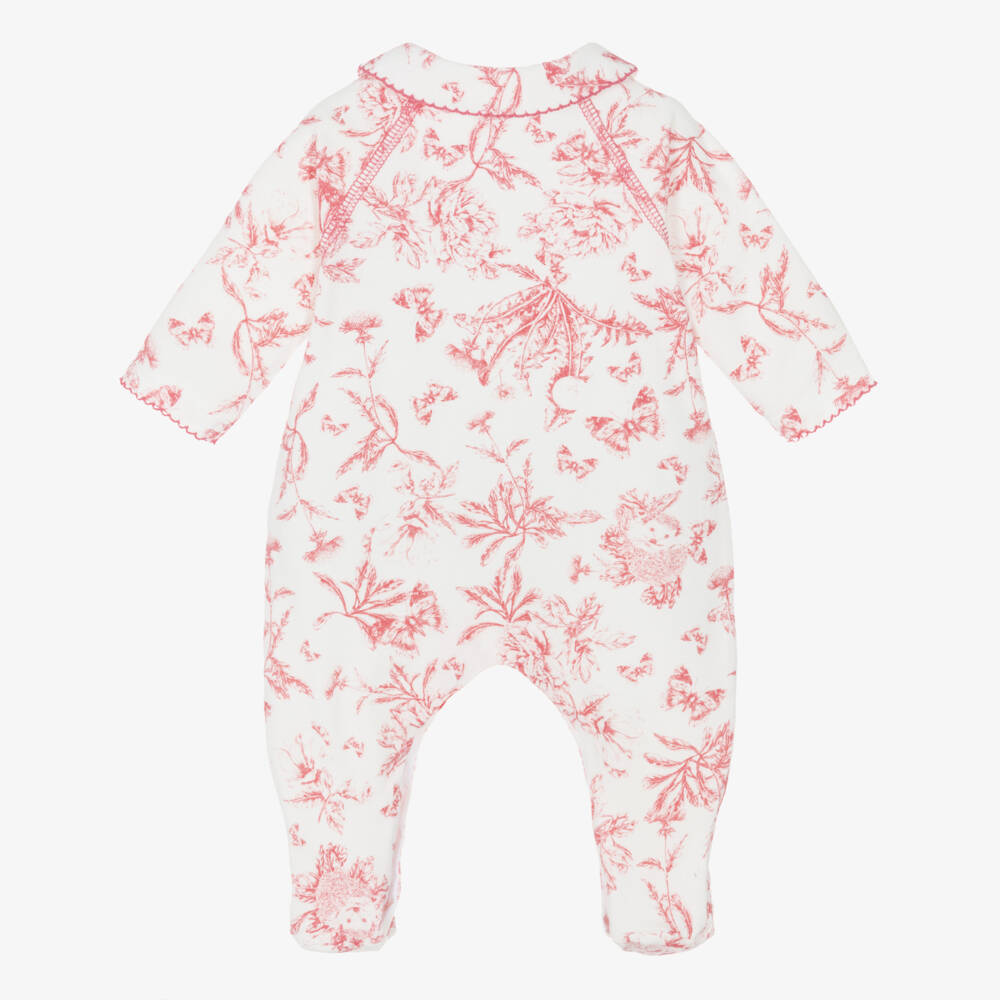 Tartine et Chocolat-Красный и белый боди для девочек | Childrensalon Outlet