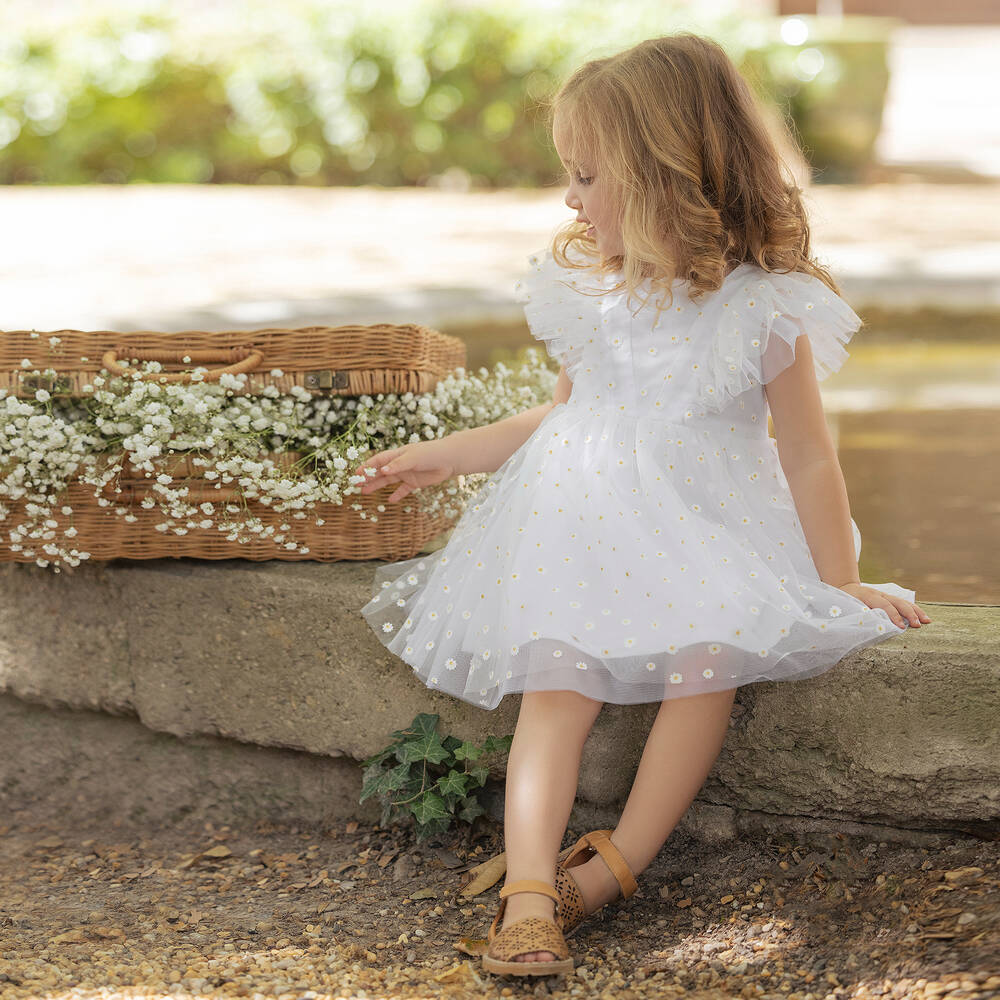 Girls daisy dress deals