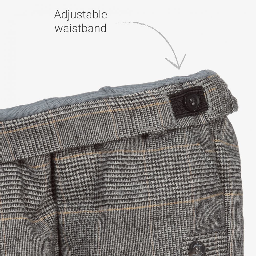 Tartine et Chocolat-Брючный комплект кремового и серого цвета | Childrensalon Outlet