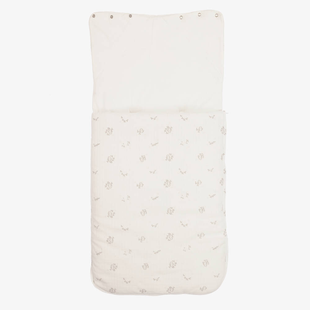 Tartine et Chocolat-Ivory Cotton Nest (83cm) | Childrensalon Outlet