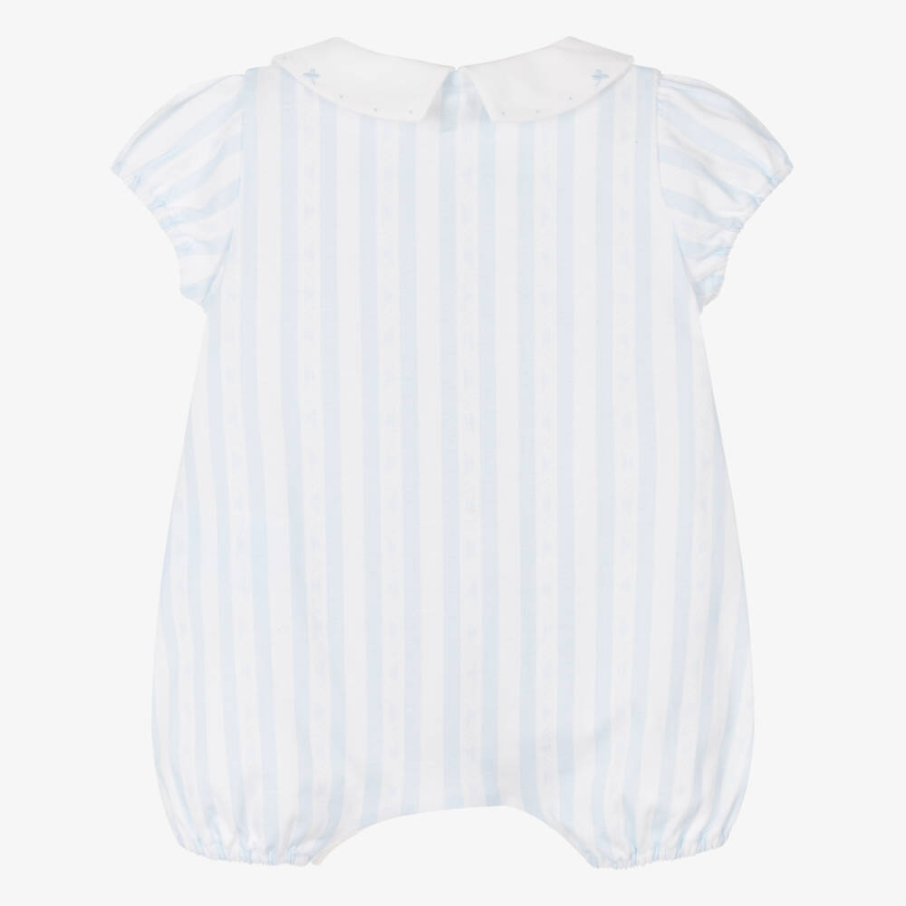 Tartine et Chocolat-Little Boys' Cotton Blue Shortie | Childrensalon Outlet