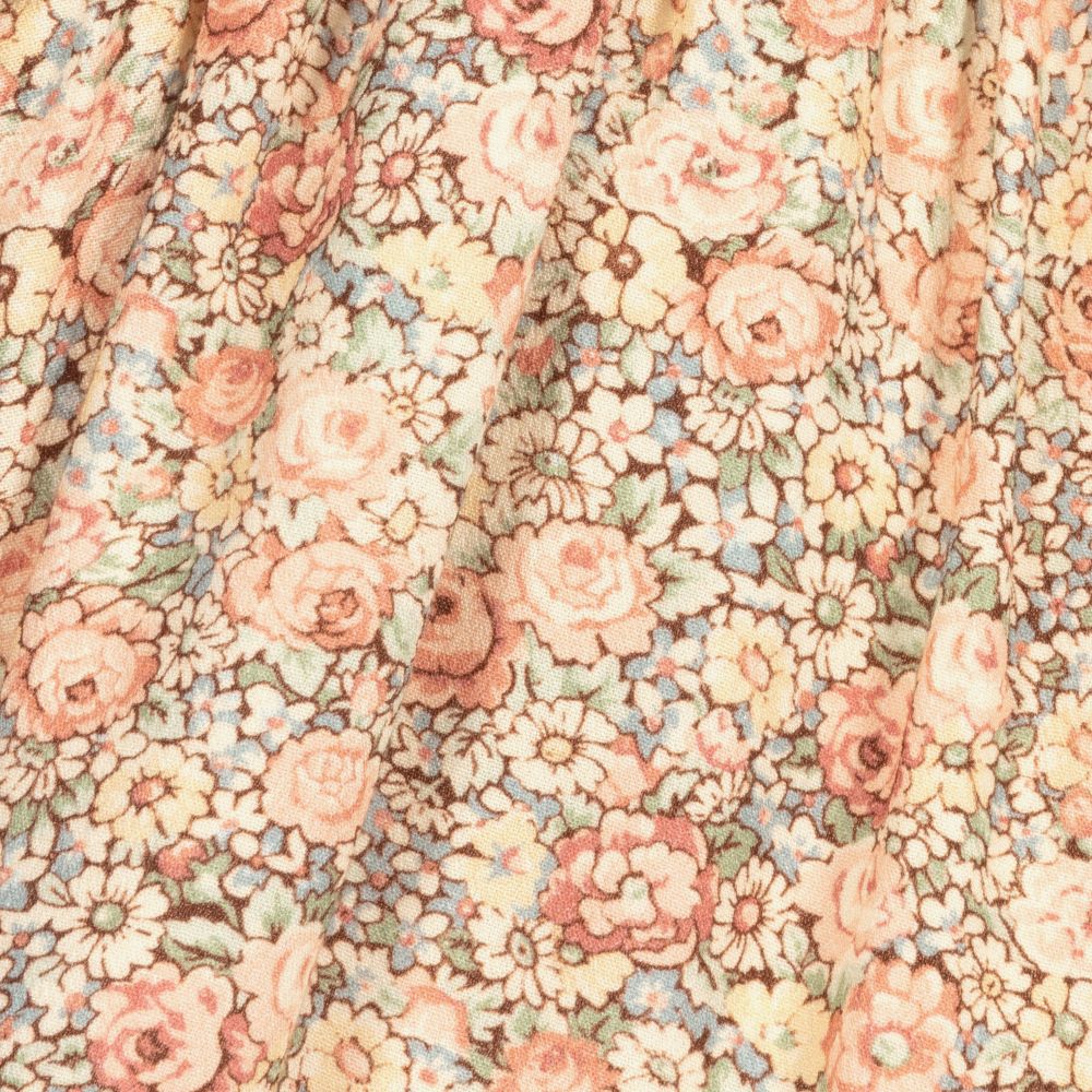 Tartine et Chocolat-Pink Floral & Lace Dress | Childrensalon Outlet