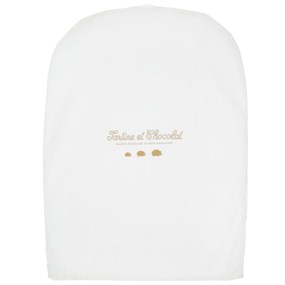 Tartine et Chocolat-Розовое платье из органзы с рюшами | Childrensalon Outlet