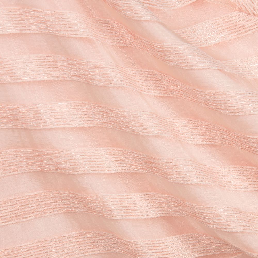 Tartine et Chocolat-Розовое платье из органзы с рюшами | Childrensalon Outlet