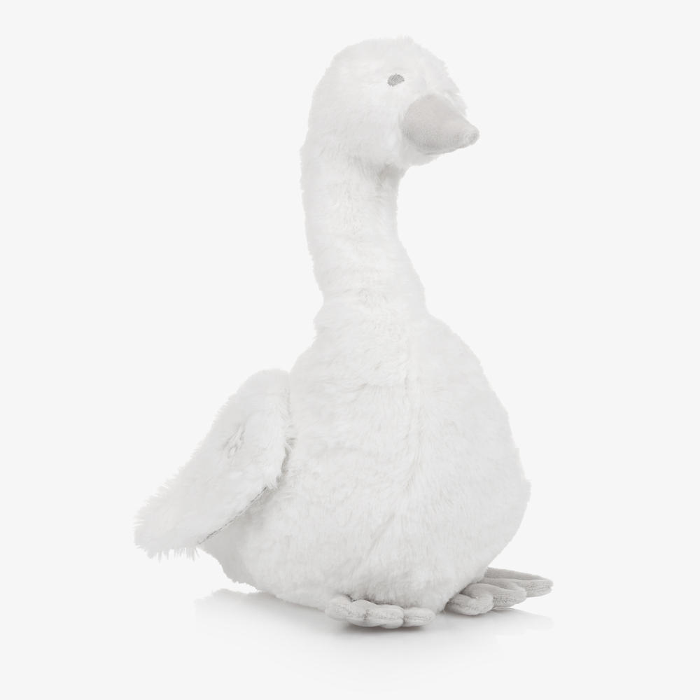 Tartine et Chocolat - White Goose Soft Toy (29cm) | Childrensalon