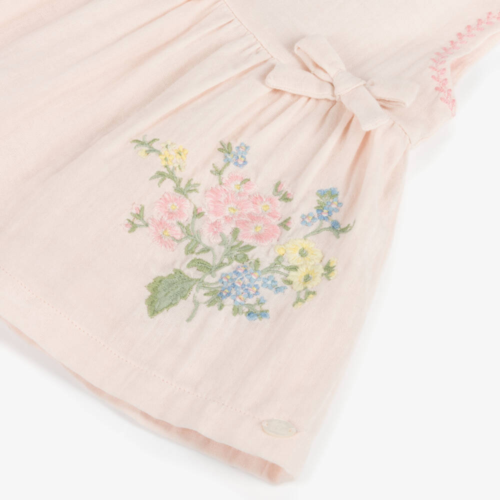 Tartine et Chocolat-Young Ladies Floral Bow Frock | Childrensalon Outlet