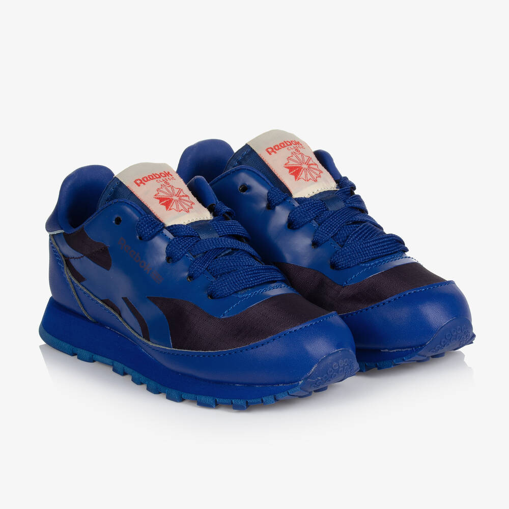 The Animals Observatory - Blue Reebok Lace-Up Trainers | Childrensalon