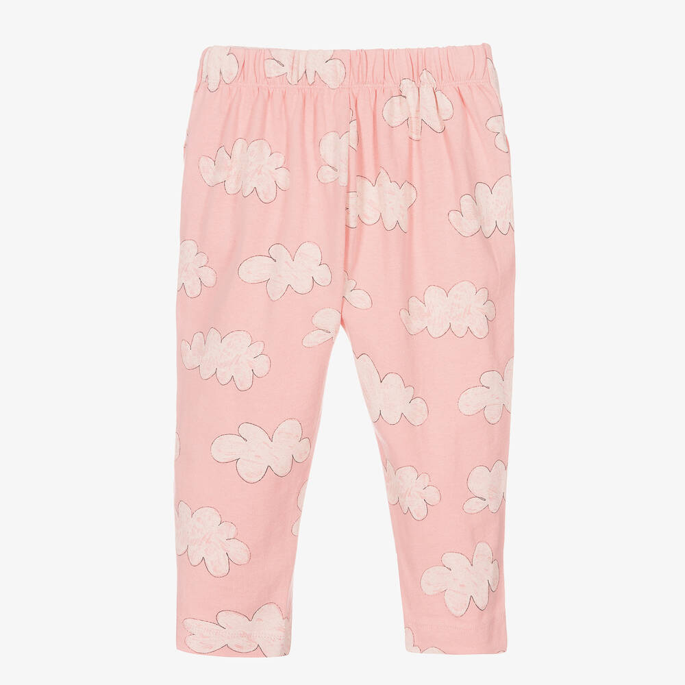 The Animals Observatory-بنطلون قطن لون زهري للبنات | Childrensalon Outlet