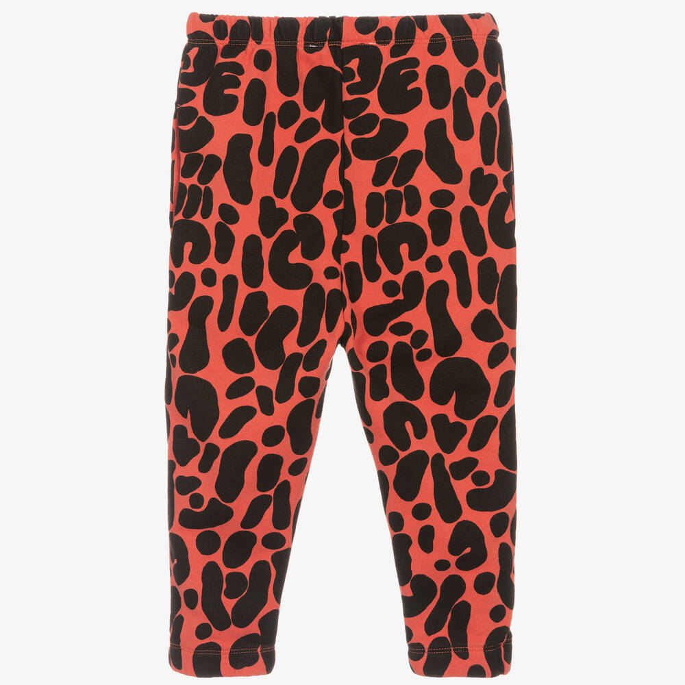 The Animals Observatory-جوغرز قطن لون أحمر للبنات | Childrensalon Outlet