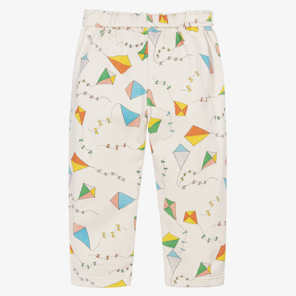 The Animals Observatory-بنطلون قطن جيرسي لون عاجي | Childrensalon Outlet