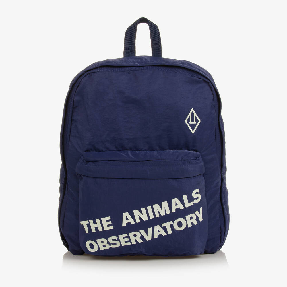 The Animals Observatory - Navyblauer Rucksack (42 cm) | Childrensalon