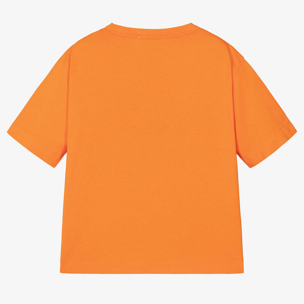 The Animals Observatory:110〜140cm / T-Shirt The Animals Observatory - Teen Pink Cotton Oversized T-Shirt