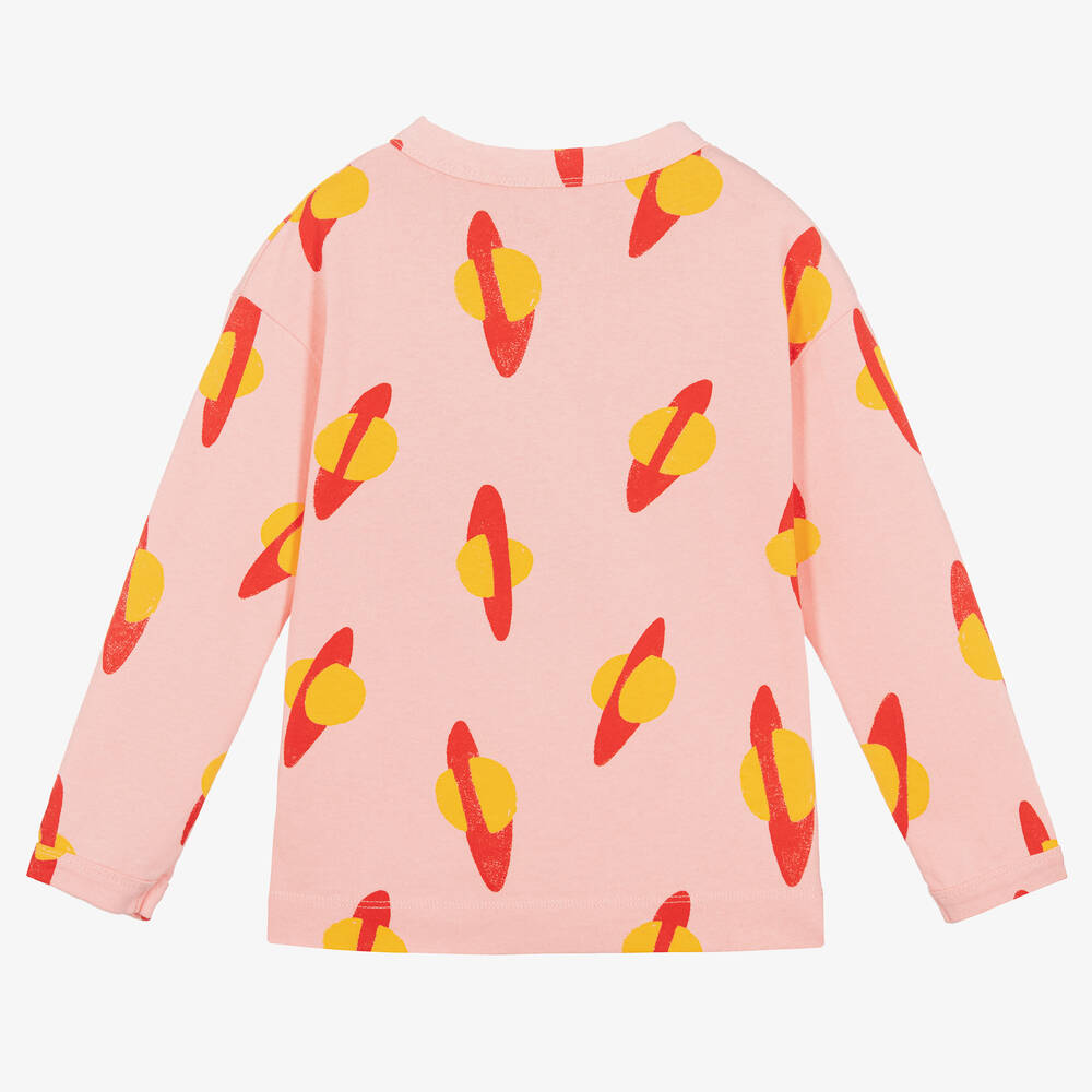 The Animals Observatory-توب قطن جيرسي لون زهري | Childrensalon Outlet