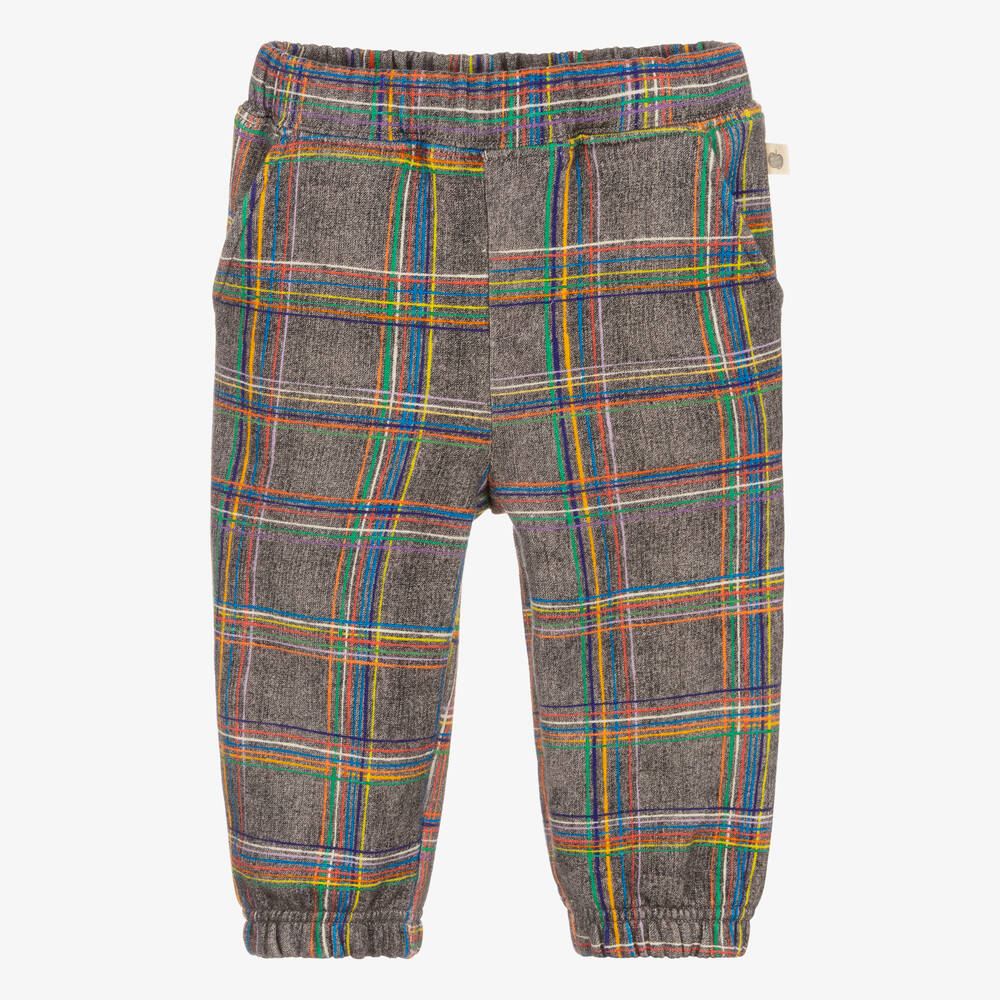 The Bonniemob - Pantalon de jogging gris en coton | Childrensalon