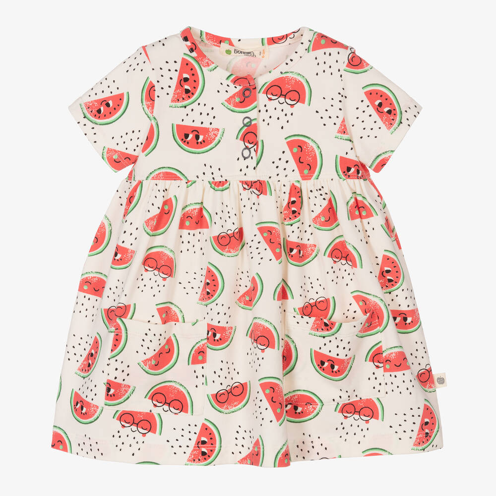 Baby Girls Cotton Watermelon Dress