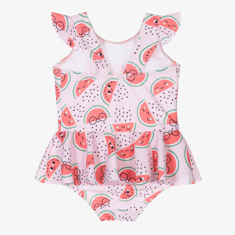 Baby girl watermelon best sale swimsuit