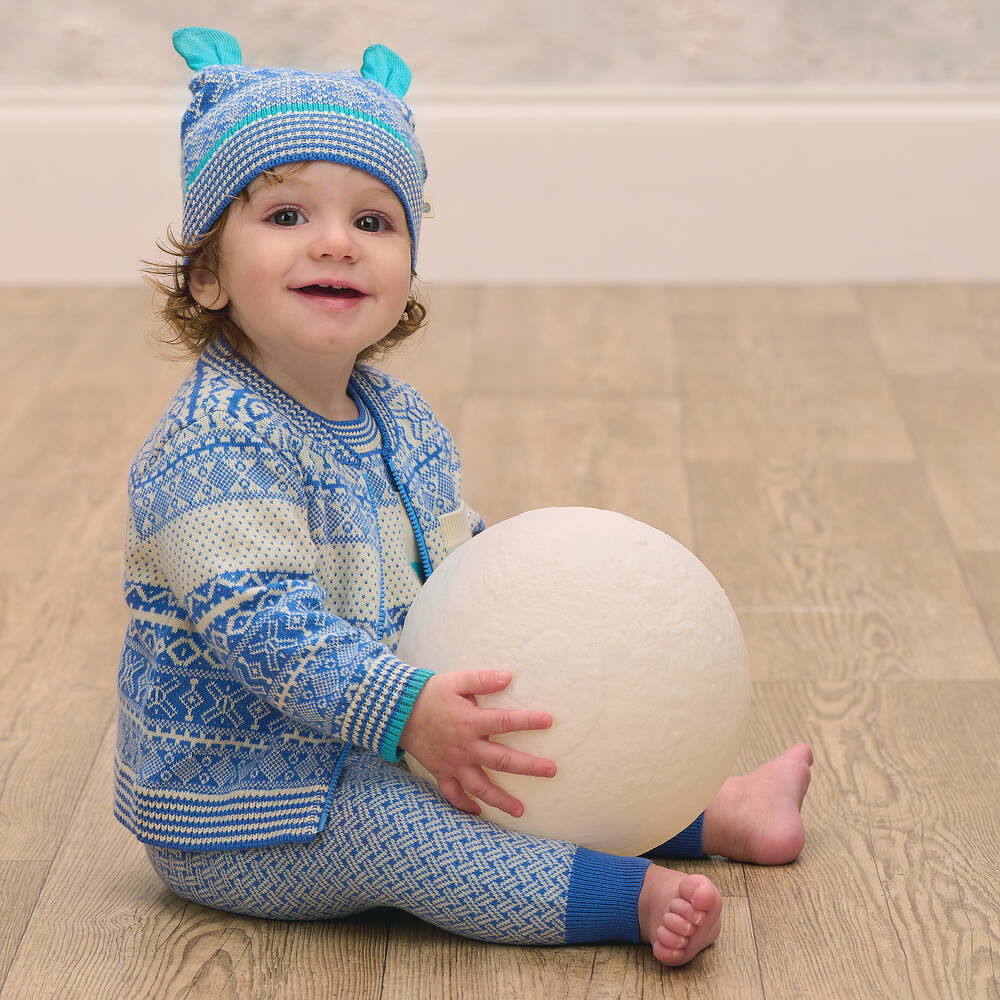 Knitted baby trousers best sale