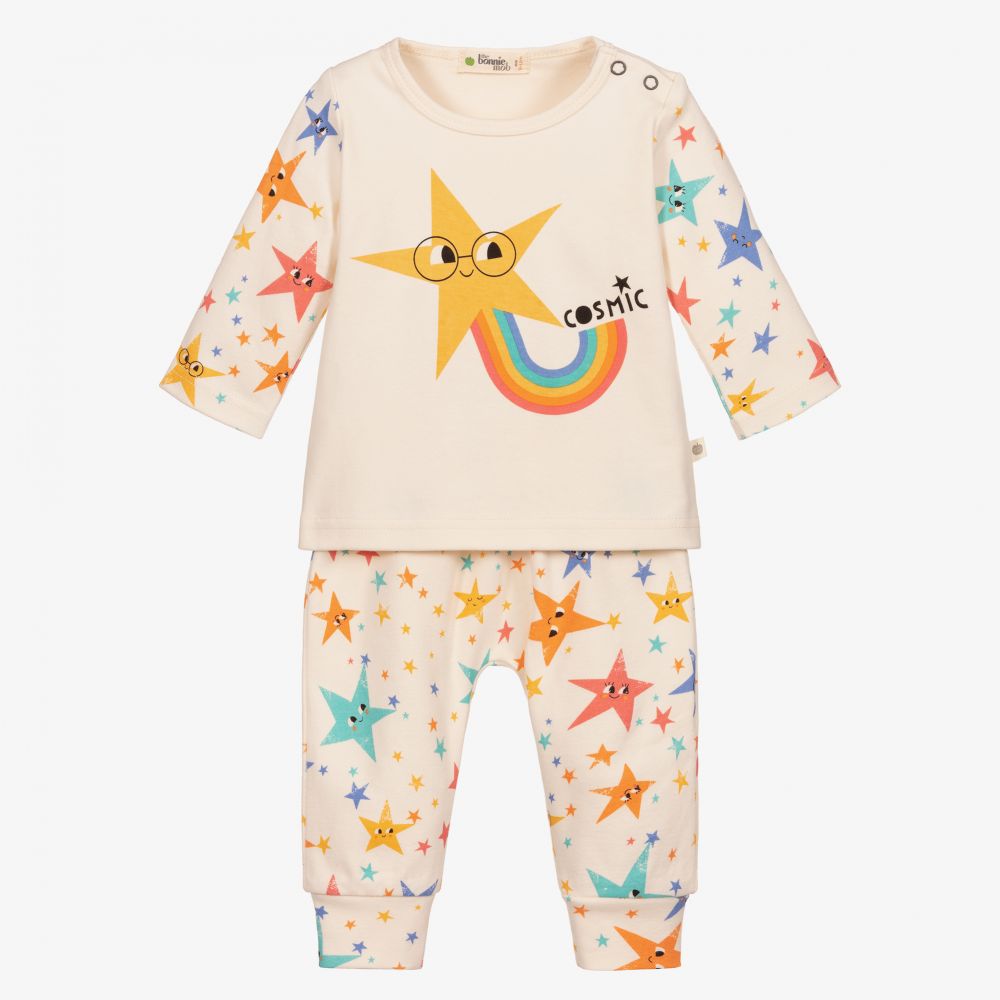 The Bonniemob-Брючный комплект из органического хлопка | Childrensalon Outlet