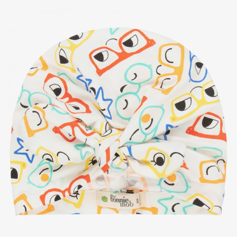 The Bonnie Mob - Turban en coton bio  | Childrensalon