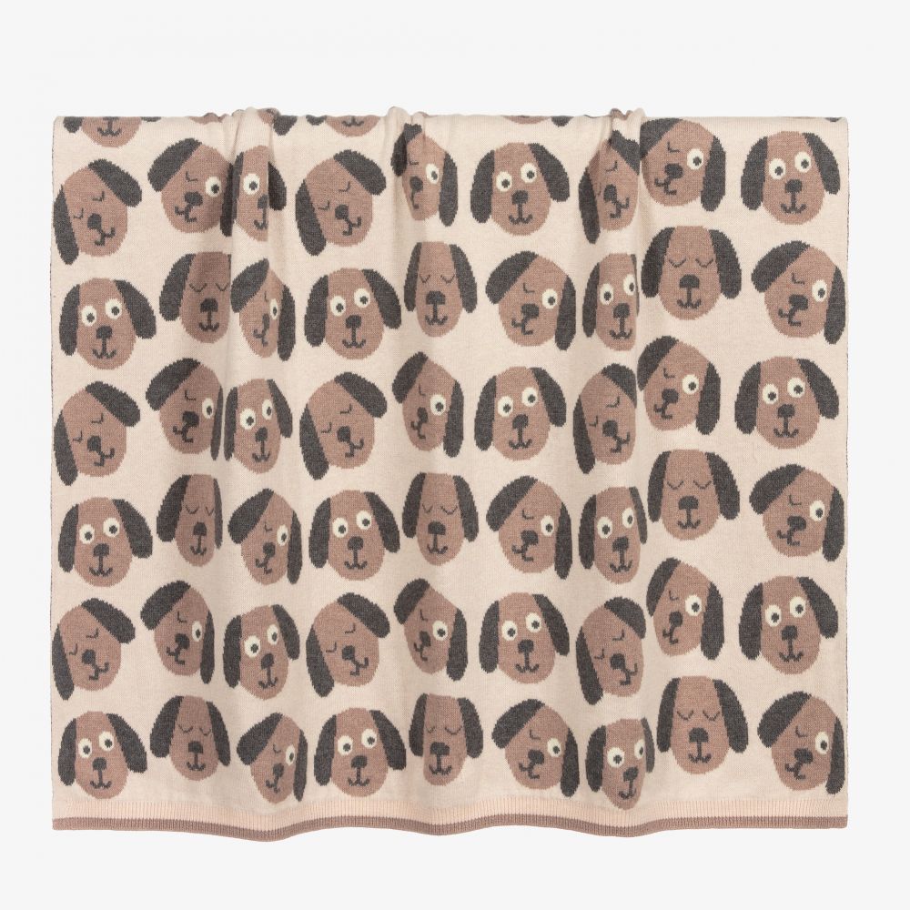 The Bonnie Mob - Pink Knit Baby Blanket (83cm) | Childrensalon