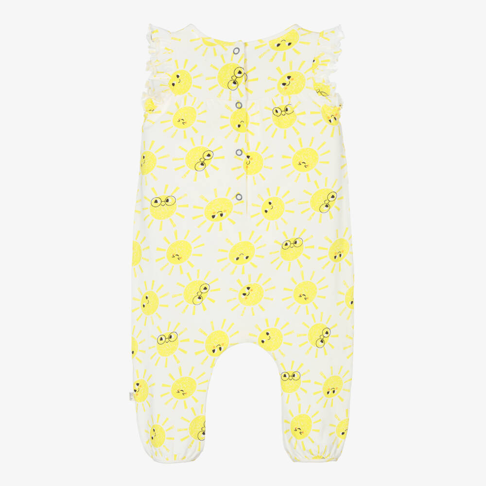 The Bonniemob-Хлопковый комбинезон с солнышками | Childrensalon Outlet