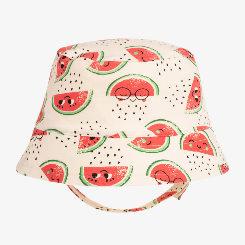 The Bonniemob-قبعة قطن جيرسي لون عاجي للمولودات | Childrensalon Outlet