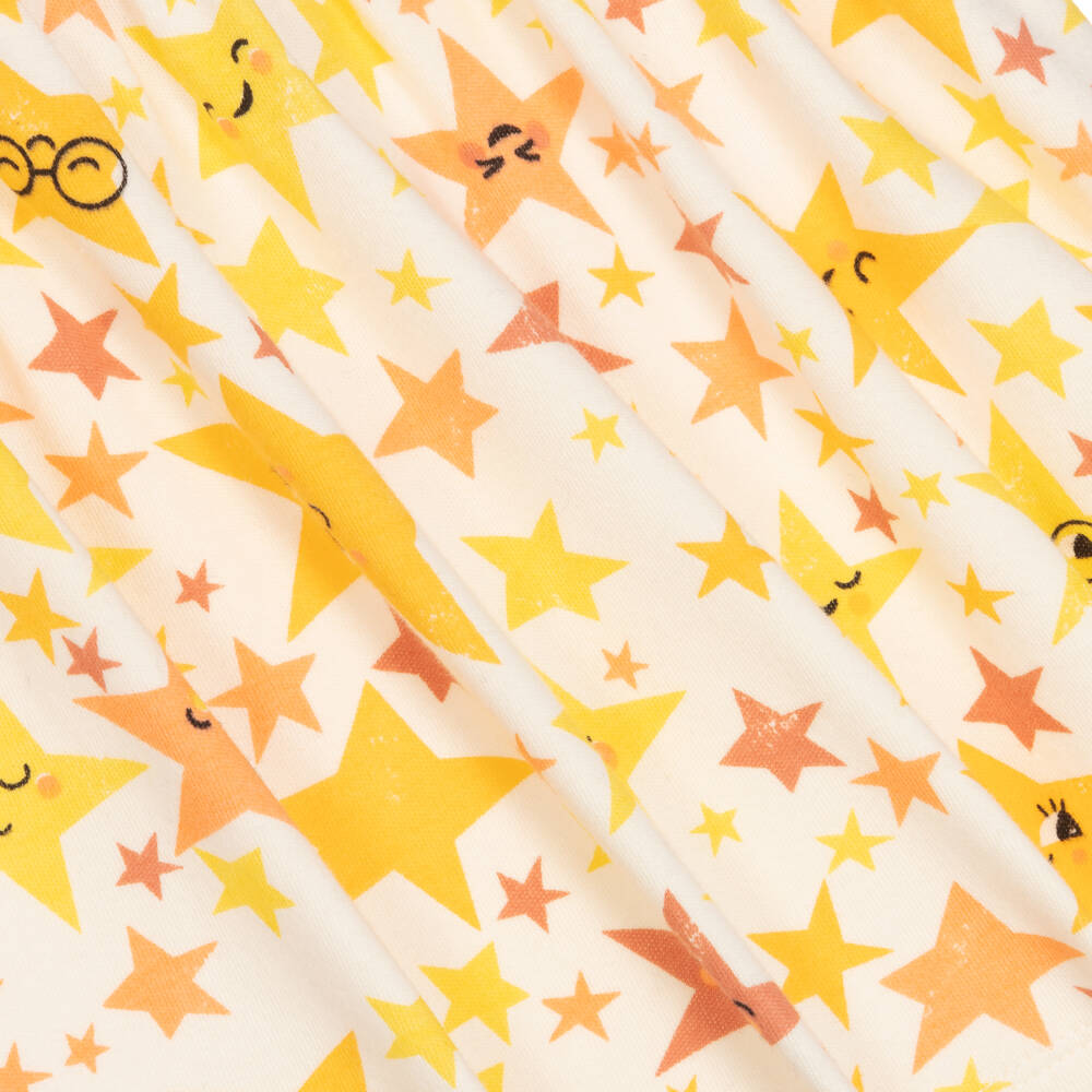 The Bonniemob-Baby Girls Ivory Cotton Dress | Childrensalon Outlet