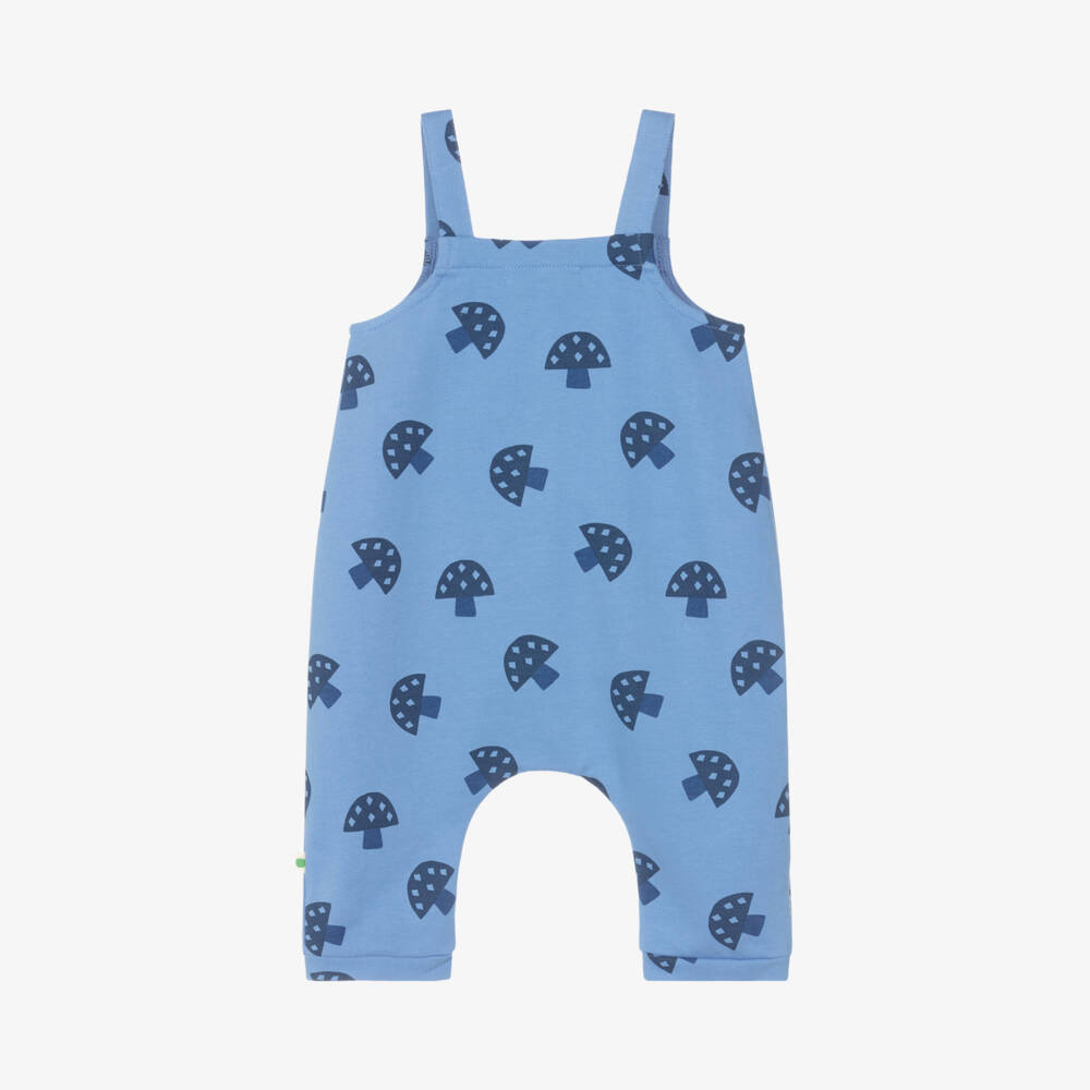 The Bonniemob-دانغري قطن عضوي لون أزرق للأطفال | Childrensalon Outlet