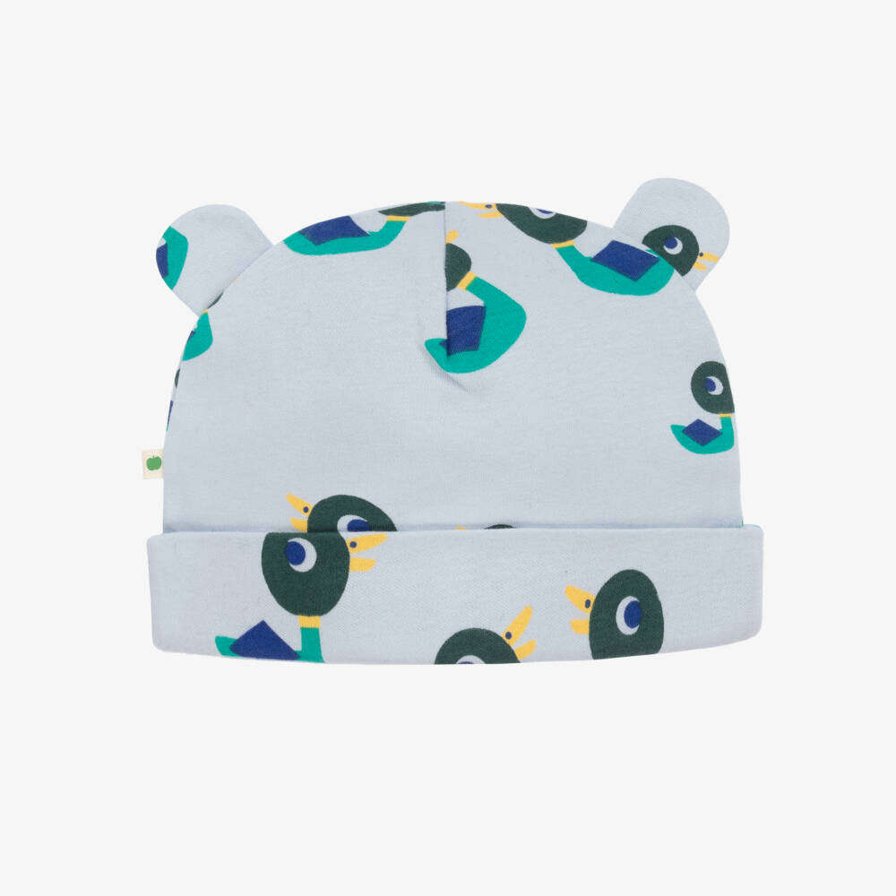 The Bonniemob-Boys Pale Blue Duck Hat | Childrensalon Outlet
