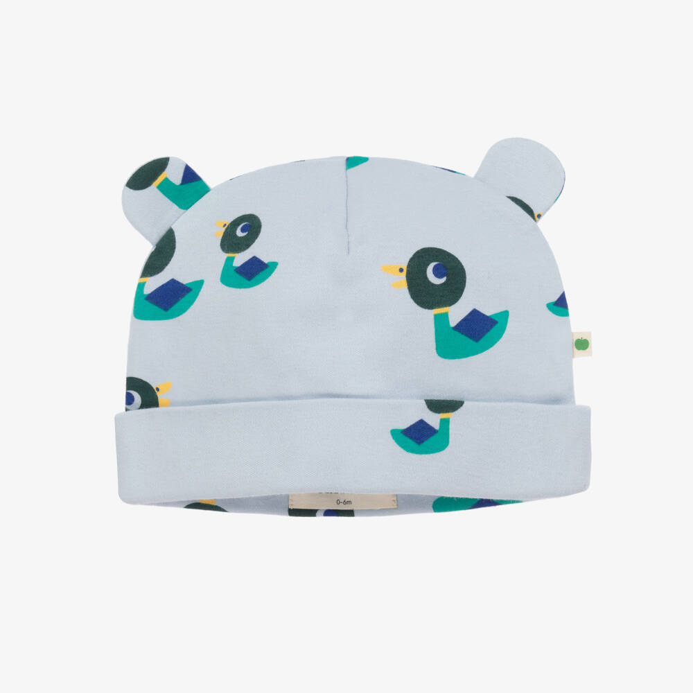 The Bonniemob-Boys Pale Blue Duck Hat | Childrensalon Outlet