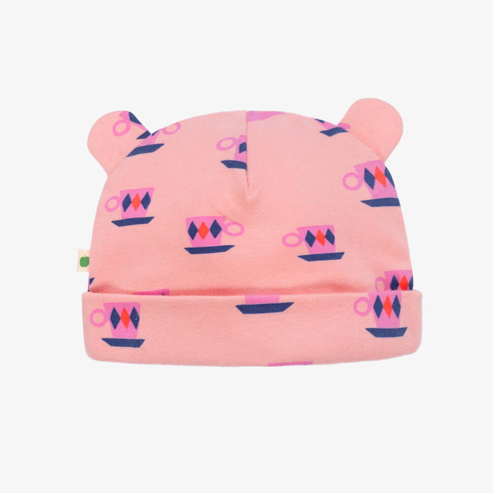 The Bonniemob-Girls' Pink Berry Tea Party Hat | Childrensalon Outlet