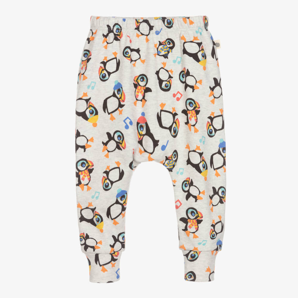 The Bonniemob-Серые хлопковые брюки для малышей | Childrensalon Outlet