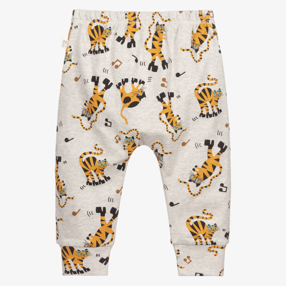 The Bonniemob-Серые джоггеры из органического хлопка | Childrensalon Outlet