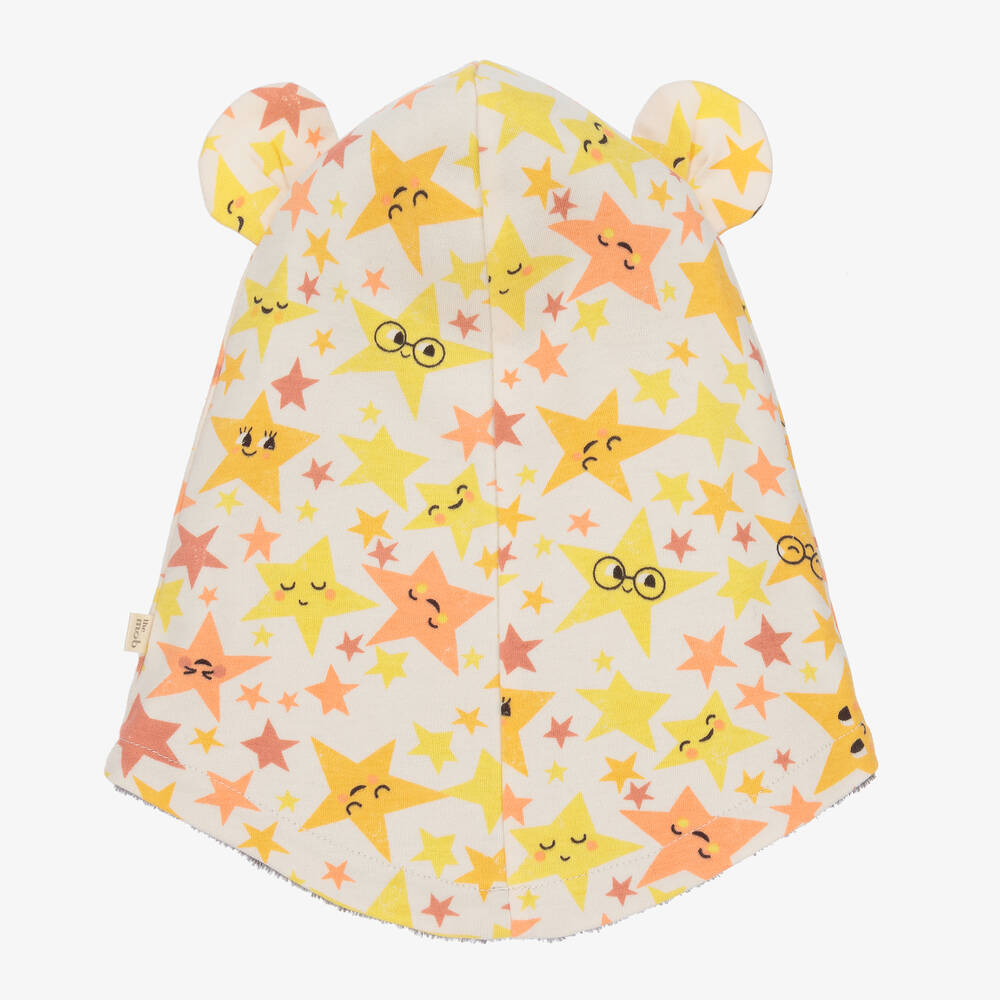 The Bonniemob-Ivory Cotton Baby Balaclava | Childrensalon Outlet