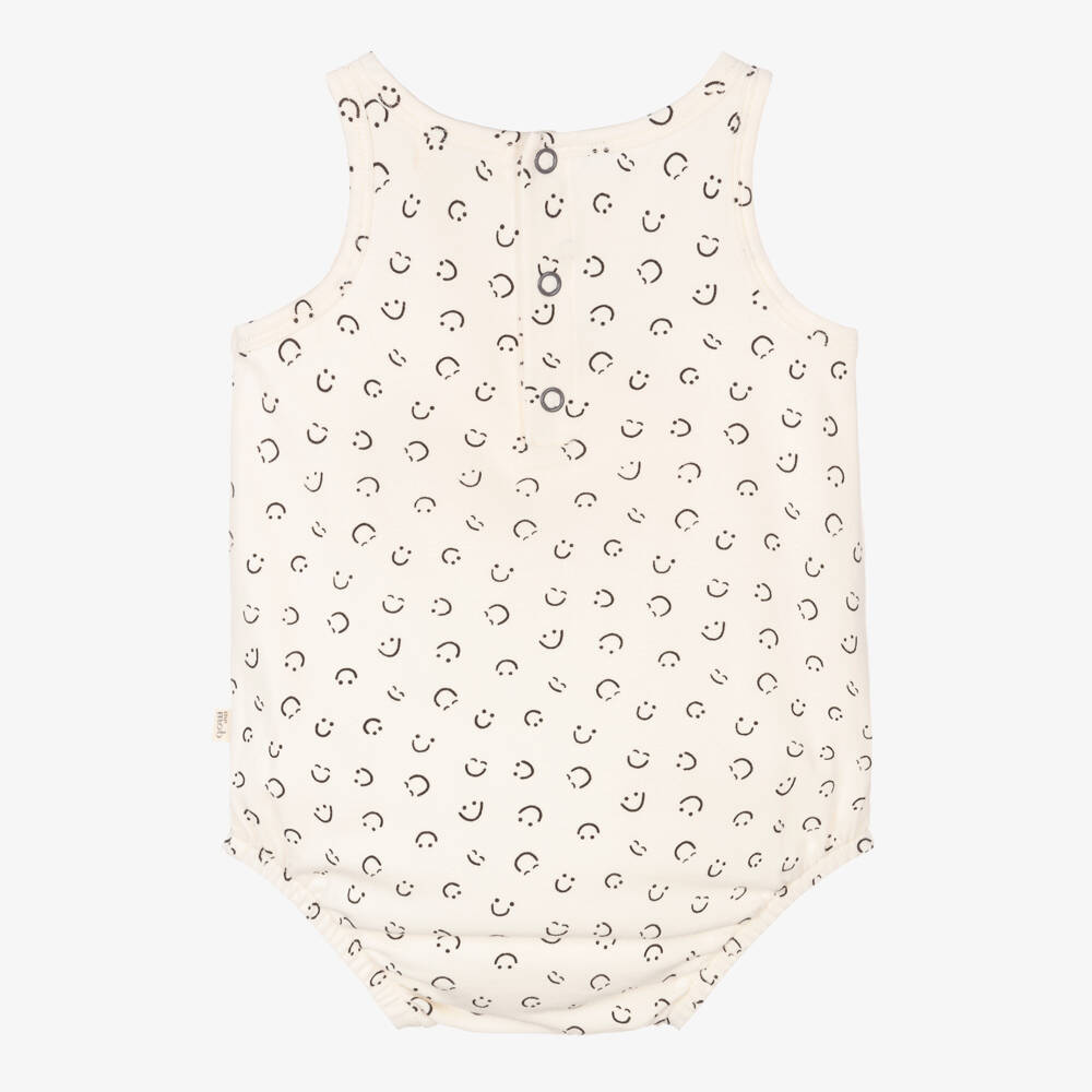 The Bonniemob-تبّان قطن جيرسي لون عاجي للأطفال | Childrensalon Outlet