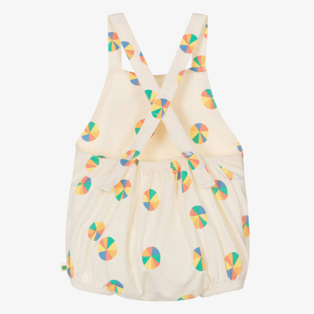 The Bonniemob-Ivory Organic Cotton Parasol Shortie | Childrensalon Outlet