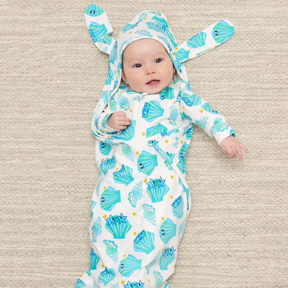 The Bonniemob-Одеяло из органического хлопка (95см) | Childrensalon Outlet