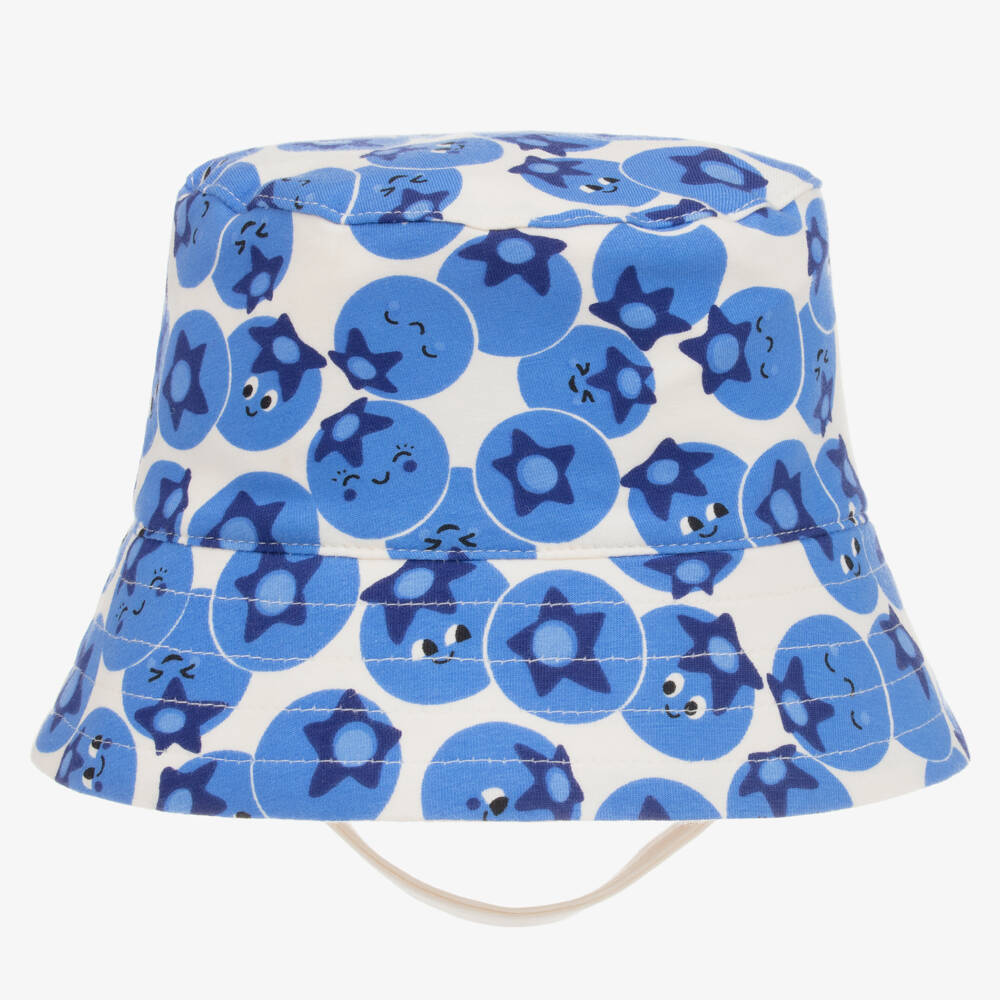 The Bonniemob-قبعة للشمس قطن عضوي لون عاجي للأطفال | Childrensalon Outlet