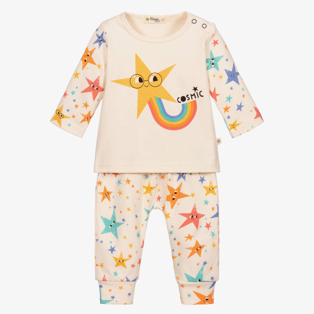 The Bonniemob-Брючный комплект из органического хлопка | Childrensalon Outlet