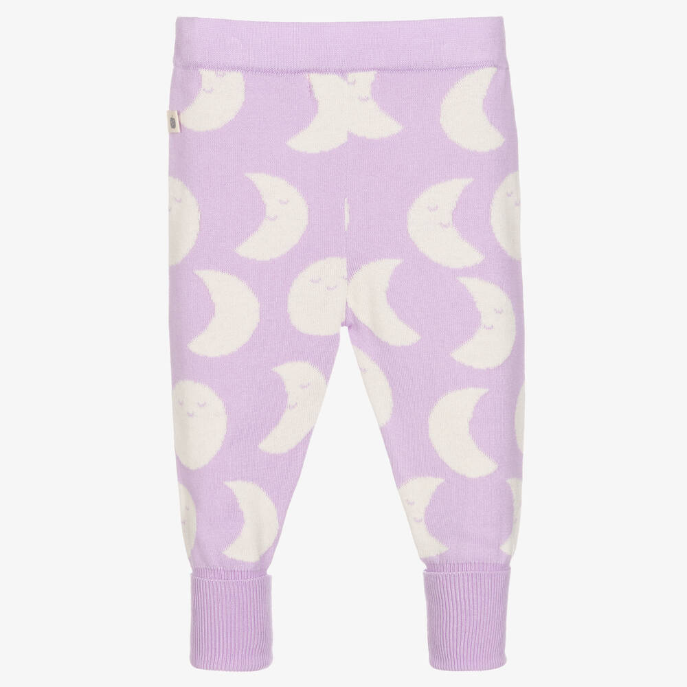 The Bonniemob-Фиолетовые трикотажные брюки для малышей | Childrensalon Outlet