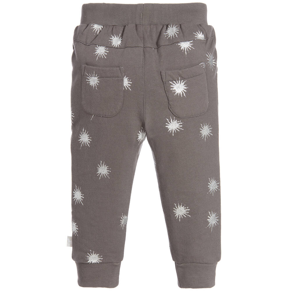 The Little Tailor Girls Grey Joggers Childrensalon Outlet