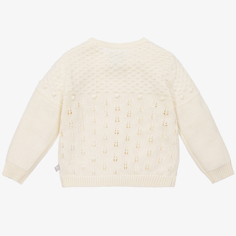 Ivory baby cardigan 2025