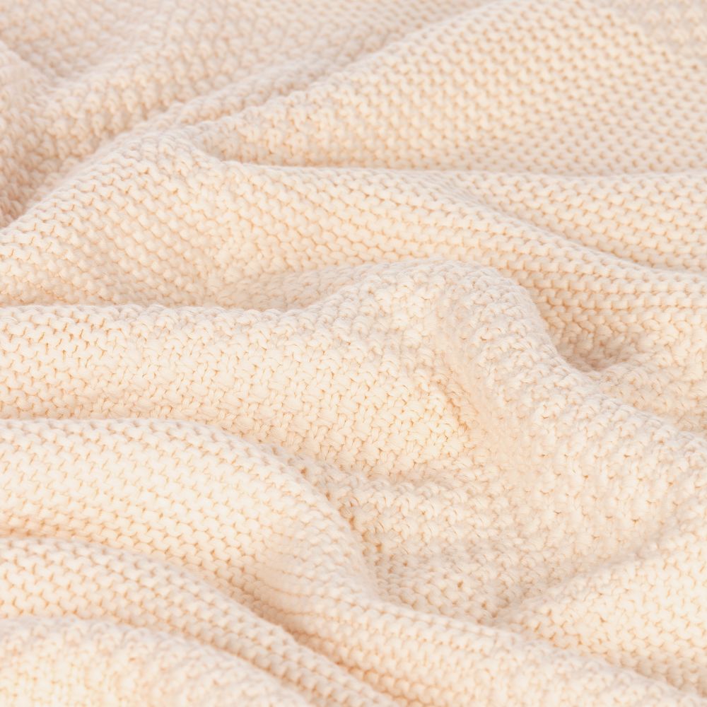 The Little Tailor-Pink Knitted Blanket (80cm) | Childrensalon Outlet