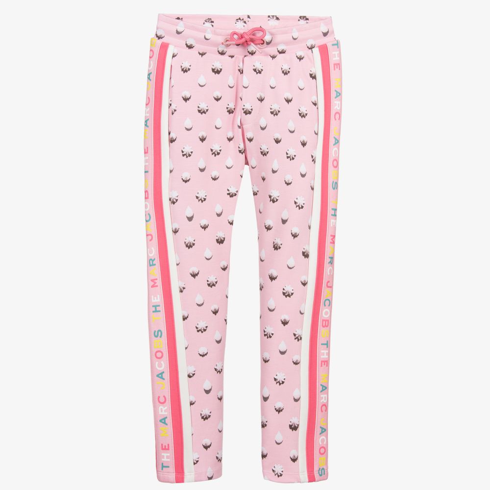 MARC JACOBS - Pink Milano Jersey Joggers  | Childrensalon