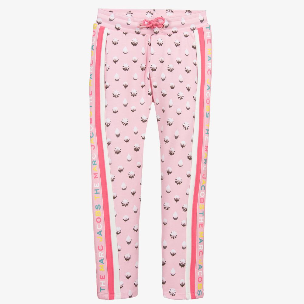 MARC JACOBS - Jogging rose en jersey Milano  | Childrensalon