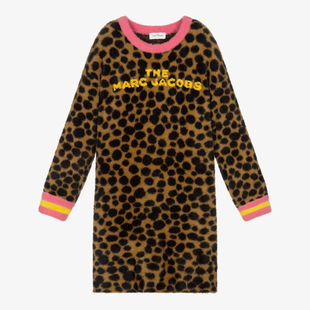 Marc jacobs leopard print dress hot sale