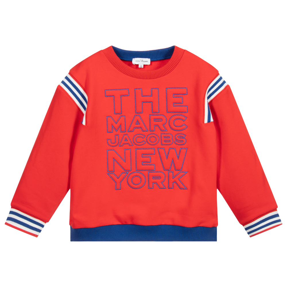 MARC JACOBS - Teen Red Logo Sweatshirt | Childrensalon